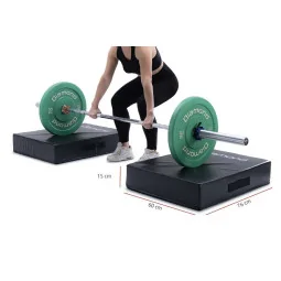 Coppia cuscini ammortizzanti per deadlift - Diamond
