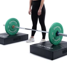 Coppia cuscini ammortizzanti per deadlift - Diamond