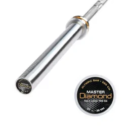 Bilanciere Olimpico Master 220 cm - carico max 700 Kg