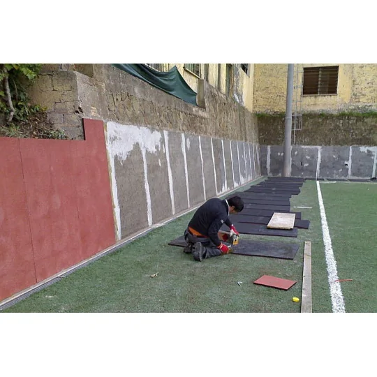 Pannello di protezione in gomma per pareti esterne