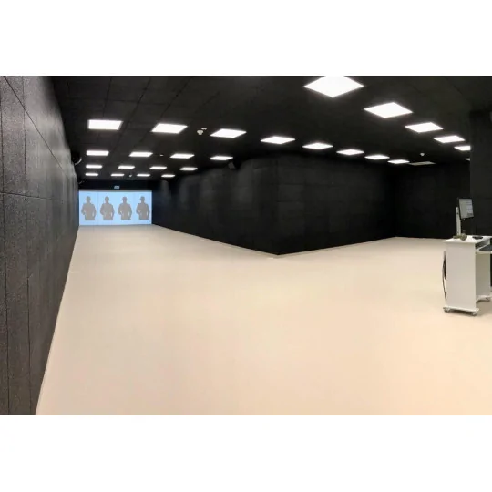 Lastra in gomma balistica bullet trap - S43