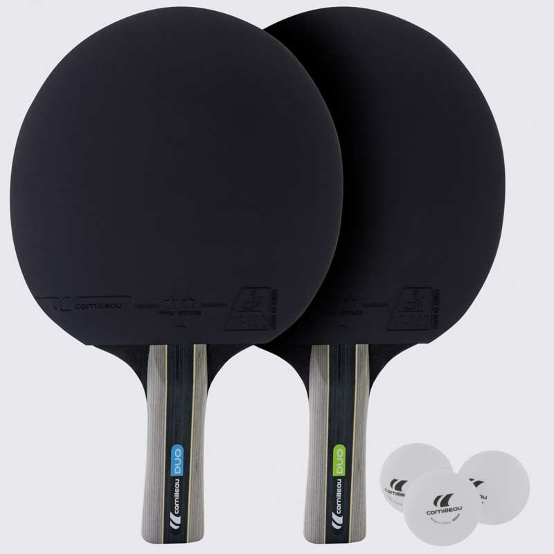 Racchette Da Ping Pong Cornilleau Tacteo Pack Duo - Per Esterni, Resistente Alle Intemperie - Foto 9