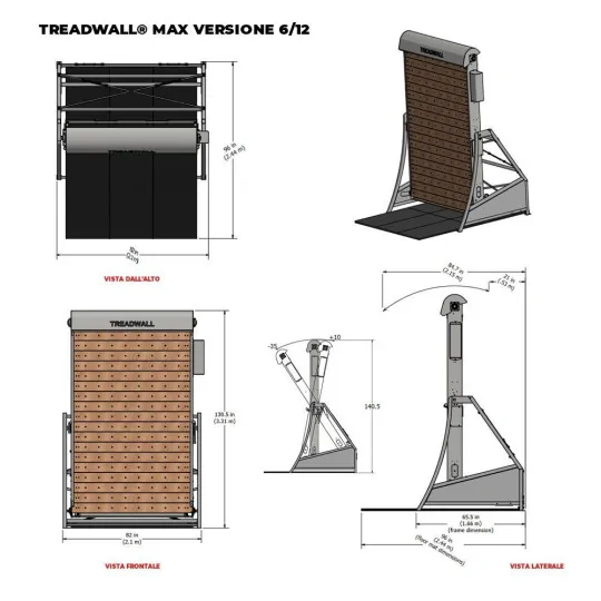 Parete d'arrampicata Treadwall® Max 6
