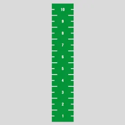 Rotolo di erba sintetica con numeri per palestra
