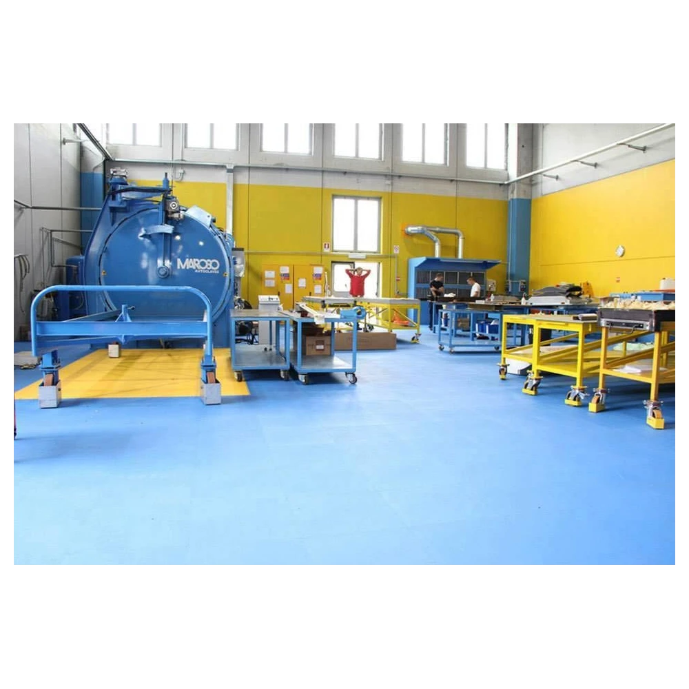 Pavimento Industriale Autoposante in PVC
