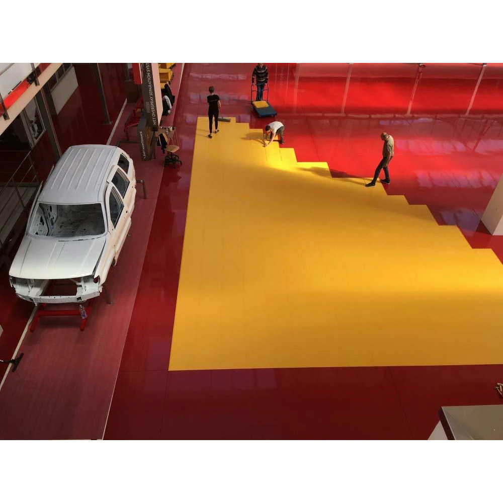 Pavimento Industriale Autoposante in PVC
