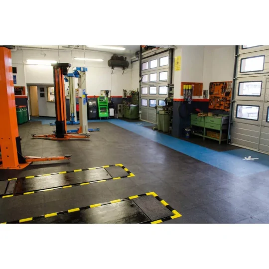 Pavimento Industriale Autoposante Ecologico in PVC - Grigio