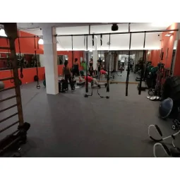 Piastrella in PVC per fitness e palestre