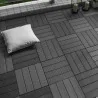 Piastrella in WPC - Legno Composito per terrazzi