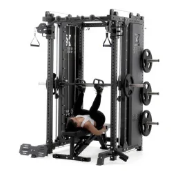 All in One Station - Weight stack 100 kg x 2 - Diamond - Dur