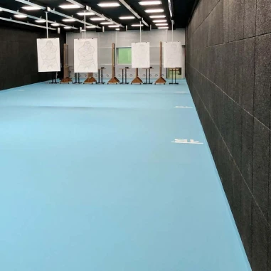 Pavimento di sicurezza per poligoni di tiro indoor - Regupol FH45