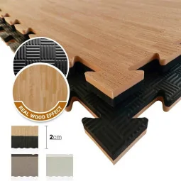 Tatami EVA Effetto legno 2cm