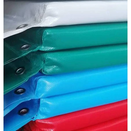 Materasso Protettivo Occhiellato rivestito in PVC