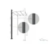 Montante 220 Rack Palestra - Diamond