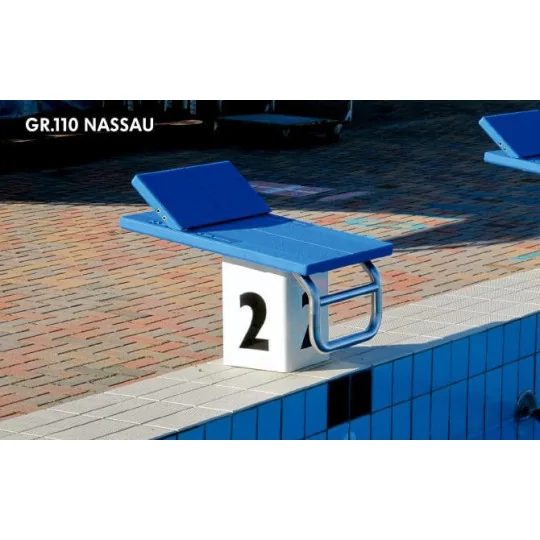 Blocco di Partenza Piscina Basso 24x24 cm