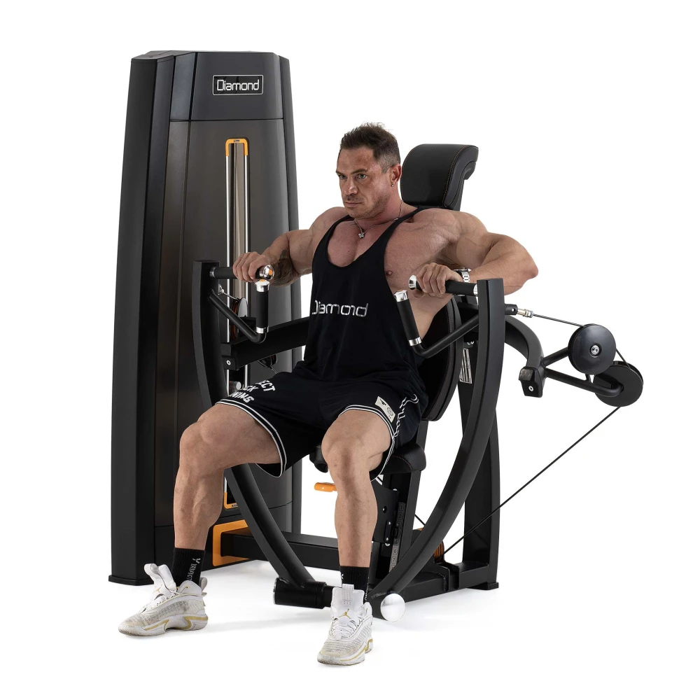 Chest Press - Weight Stack 90 kg - Serie 750 - Diamond - Com