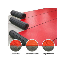 Tatami Arrotolabile senza Velcro