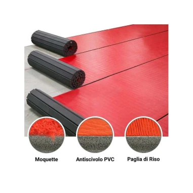 Tatami Arrotolabile senza Velcro