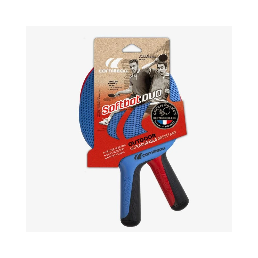 Softbat duo pack 2 racchette Ping Pong Esterno - Cornilleau