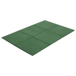 Pavimento antitrauma - Rubbertile Verde