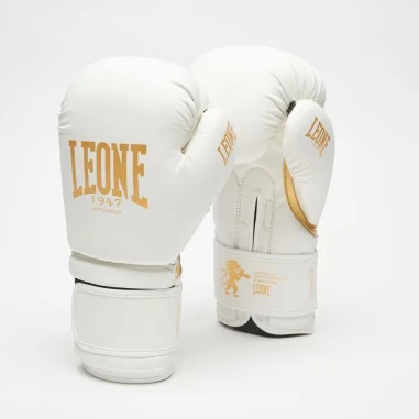 Guanti Boxe White&gold