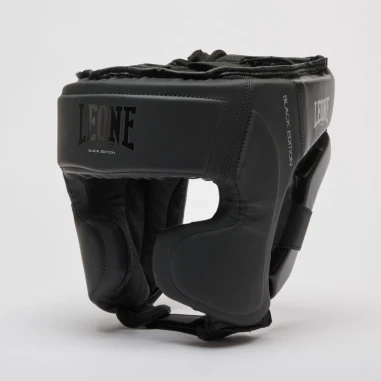 Caschetto con parazigomi per sparring BLACK EDITION