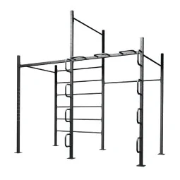 Stazione calisthenics CHALLENGE 60x60 v2
