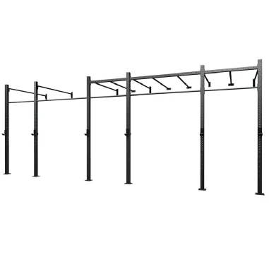 Gabbia&nbsp;MASTER 75X75&nbsp;a muro 5 campate MONKEY STATION