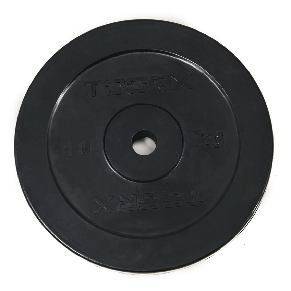 Disco ghisa gommato - 0,5 kg. con foro diam. mm 25 Disco ghisa gommato - 0,5 kg. con foro diam. mm 25