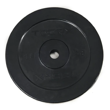 Disco ghisa gommato - 0,5 kg. con foro diam. mm 25
