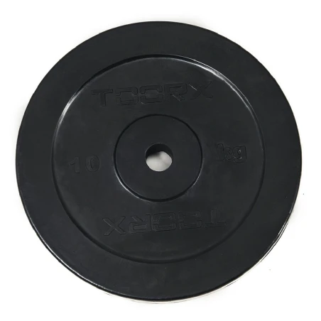 Disco ghisa gommato - 0,5 kg. con foro diam. mm 25