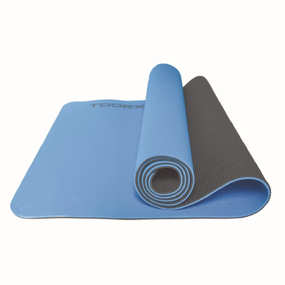 Materassino dual color in TPE per yoga con superficie antiscivolo