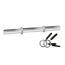 Manubrio cromato 35 cm. chiusura a molla