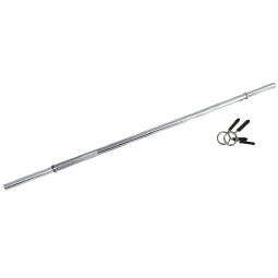 Bilanciere cromato 150 cm. chiusura molla
