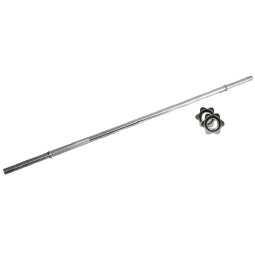 Bilanciere cromato 150 cm. chiusura vite