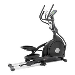 Ellittica ERX-700 HRC a volano anteriore richiudibile elettromagnetica con