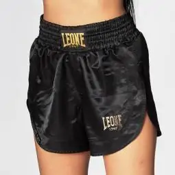 Pantaloncini DONNA da kick-thai in raso MOD. ESSENTIAL