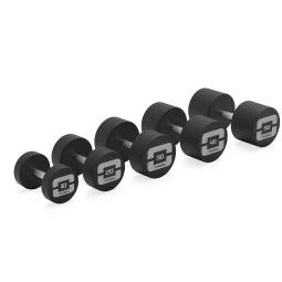 Set manubri gommati PRO da 4 a 24 kg