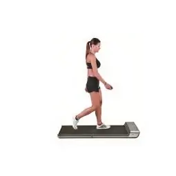 Tapis roulant WalkingPad grigio con display
