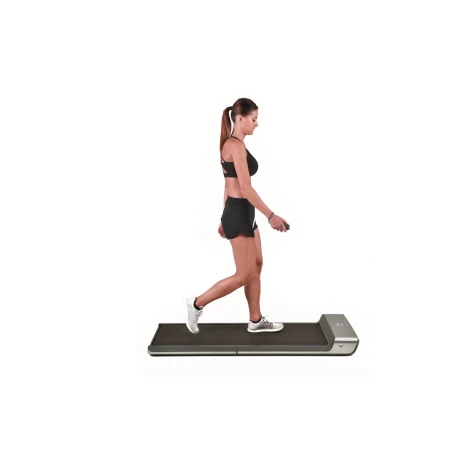 Tapis roulant WalkingPad grigio con display