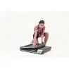 Tapis roulant WalkingPad grigio con display