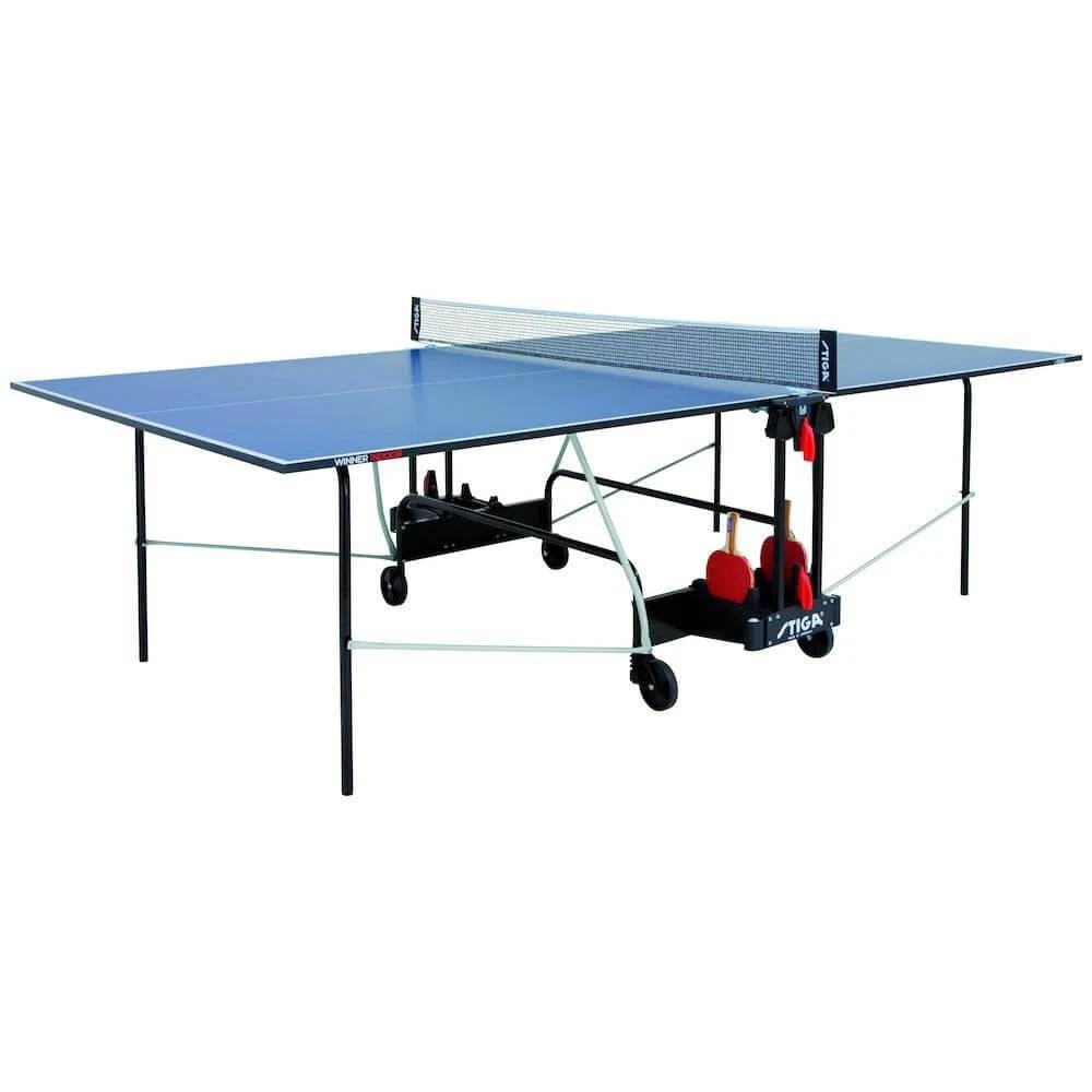 Stiga Tavolo Ping Pong Winner Indoor - per interno - piano blu Stiga Tavolo Ping Pong Winner Indoor - per interno - piano blu