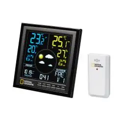 Stazione meteo wireless con display a colori - National Geographic