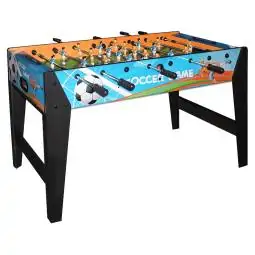 Calciobalilla F-ZERO con grafica SOCCER GAME con aste rientranti