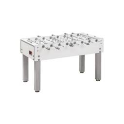 Calciobalilla G-500 PURE WHITE con aste uscenti