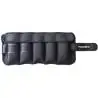 Coppia polsiere/cavigliere appesantite con pesi estraibili - 2x2,5 kg - nere