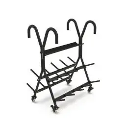 Rastrelliera nera porta Body Pump (20 set) - Duraturo