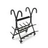 Rastrelliera nera porta Body Pump (20 set) - Duraturo