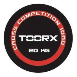 CROSS COMPETITION 1000 - Bilanciere olimpionico 220 cm cromato