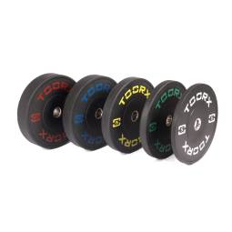 Dischi BUMPER training nero con boccola inox svasata, Absolute line